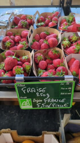 Fraise bio france